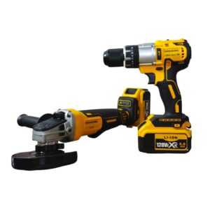 Combo Taladro + Pulidora Inalámbrico 128v Am
