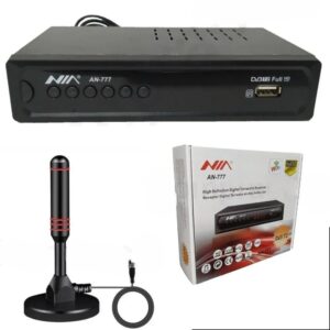 Combo Decodificador + Potente Antena De 36db Tdt Colombia